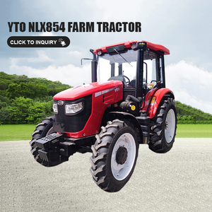 Tracteurs agricoles multifonctionnels neufs YTO X854 de marque 85hp 854, pièces détachées, agriculture 4x4, tracteur agricole automatique - Product Image 2