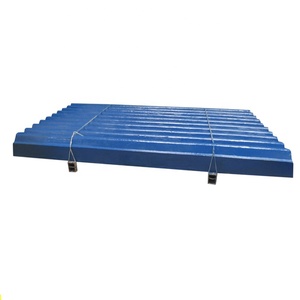 Mn18Cr2 Terex <span class=keywords><strong>Finlay</strong></span> J-1160 J-1175 J-1480 trituradora de mandíbula espaÃ a fijo/Swing placa de la mandíbula precio - Product Image 6