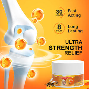 Meistverkaufte Bienengift-Gelenkcreme Rein Natürliche Muskel- und Gelenkschmerz-Linderungscreme Beste Knieschmerz-Linderungscreme Logo Anpassbar - Product Image 4