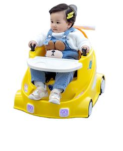 Voiture électrique pour bébé avec télécommande, peut s'asseoir, marcher, poussette pour bébé, chaise haute - Product Image 5