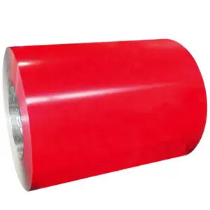 좋은 리뷰 빨강/파랑/녹색 아연 도금 색상 코팅 강철 코일 사용자 정의 두께 0.12-6.0mm