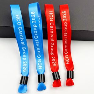 Bracelets personnalisés multicolores en gros avec fermeture coulissante – Idéal pour festivals et événements (bracelet-billet) - Product Image 6