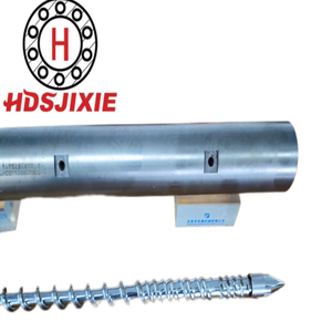 בורג פלדה למכונת הזרקה, חלקי אקסטרודר PP/PVC/PPS - Product Image 2