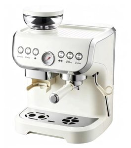 Cafetera Semiautomática con 15 Bares de Presión, Molinillo y Espumador Integrados, Acero Inoxidable, 1500 W, Uso Doméstico - Product Image 2