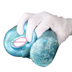 GEEBA Coupe de masturbation pour hommes en silicone souple, modèle inversé de coyote animal fantastique simulé - Product Image 1