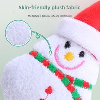 Série de Noël : Jouet à mâcher en peluche et herbe à chat, petit et mignon, brodé pour chat