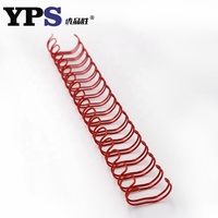 Anneaux métalliques YPS de différentes couleurs, double boucle, pas de 3:1/2:1, 3/4 pouces, compatibles avec les cahiers A5/A4, fournitures de bureau et scolaires