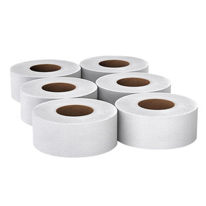 Papel Higiénico Jumbo de 500m, 2 Capas, al por Mayor, Rollo Comercial JRT para Baños de Hoteles y Centros Comerciales, Directo de Fábrica - Product Image 6