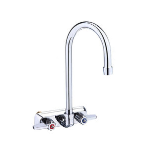 Robinet de cuisine purificateur d'eau mural en laiton chromé à commande manuelle avec filtre - Product Image 1