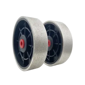 6 inch /8 inch/ 10 inch Wholesale colored soft resin black plastic matrix grinding wheels for grinding gems