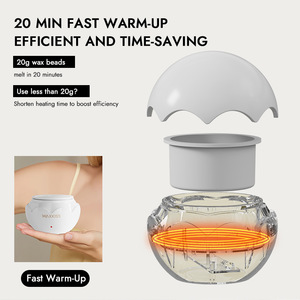 Mini Precision Wax Warmer for Eyebrow, Lip, Nose and Ear Hair Removal in Home or Professional Beauty Salons - Product Image 3