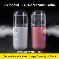 Wochuan Nouveau Design Humidificateur Facial Nano-Ionique à Brume Froide pour Usage Domestique, Vaporisateur Nettoyant Hydratant pour le Visage