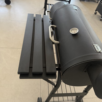 Barbecue portable YUESHEN de style américain pour mère et fille, avec fumoir au charbon de bois, pour patio, jardin et extérieur