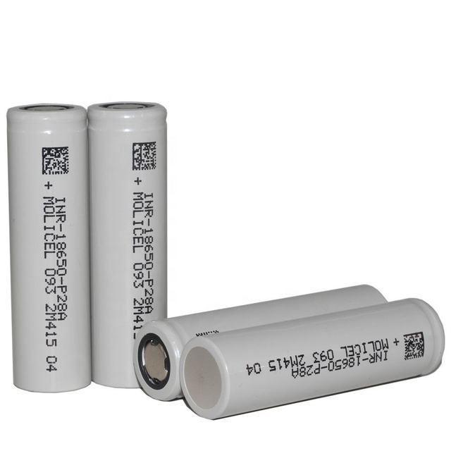 100% Original MOLICEL 2800mAh INR18650 P28A With High Discharge Current 35A Li-ion Rechargeable Battery Cell for E-scooter Power