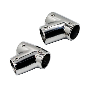 Pasamanos <span class=keywords><strong>de</strong></span> Hardware marino, Conector <span class=keywords><strong>de</strong></span> soportes <span class=keywords><strong>de</strong></span> riel izquierdo, <span class=keywords><strong>cubierta</strong></span> <span class=keywords><strong>de</strong></span> barco <span class=keywords><strong>de</strong></span> acero inoxidable 316 - Product Image 1