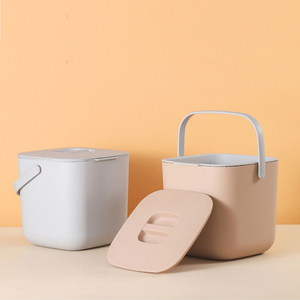 7L tái chế chất thải thực phẩm compost nhà bếp compost bin Thùng rác Thùng Nhựa thùng rác có thể Countertop chất thải lưu trữ hộp với bộ lọc - Product Image 1