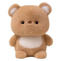 Jouets en peluche doux en gros : Ours blanc de l'Écosse, Panda, Éléphant, Raton laveur, Mouton – Poupées animales anti-stress en coton PP