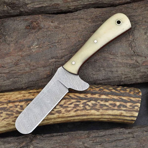 Cuchillo Quirúrgico Veterinario de Acero de Damasco de Alta Calidad para Castración de Toros, para el Cuidado y Manejo de Animales de Granja - Product Image 2