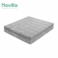 Matelas à ressorts pour hôtel, super doux et épais, taille King, fourni par l'usine Novilla, vente en gros, mobilier de chambre à coucher