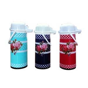 1L 1.9L Best Stainless Steel Airpot with Hand Pressing air <strong>Pump</strong> Water <strong>Thermos</strong> <strong>Flask</strong> - Product Image 1