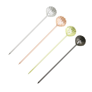 Ensemble d'outils de <span class=keywords><strong>bar</strong></span> écologiques en alliage de zinc : fourchettes à cocktail créatives, aiguilles à martini et fourchettes à olives - Product Image 3