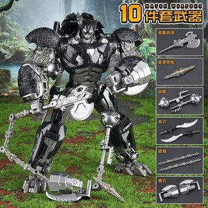 Yolopark Hasbro Optimus Primal Modèle Assemblé 20cm/7.85 pouces Movie7 <span class=keywords><strong>Rise</strong></span> <span class=keywords><strong>Beasts</strong></span> PVC/ABS/PA66 Jouets Soldat 7-12 ans - Product Image 4