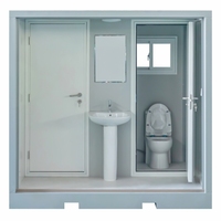 Bagno Mobile Prefabbricato Personalizzabile con Doccia Integrata per Uso Esterno - Disponibile a Magazzino