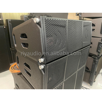 Système de sonorisation RM208A+RM118 avec deux enceintes line array de 8 pouces et un caisson de basses de 18 pouces, amplificateur 2*500 Watts 8 Ohms pour scène et spectacles