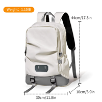 Sac à dos étudiant décontracté grande capacité, étanche, avec fermeture éclair, nouvelle tendance mode, sacoche pour ordinateur portable pour garçons et filles, logo personnalisé, vente en gros