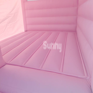 Château gonflable commercial blanc et <span class=keywords><strong>rose</strong></span> pour enfants, idéal pour les mariages - Product Image 6