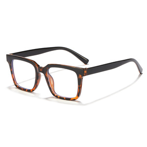 Nouvelles Lunettes de Lecture Carrées Anti-Lumière Bleue 0 Dioptrie pour Femmes, Montures de Luxe Designer Rose Léopard 2026 - Product Image 5