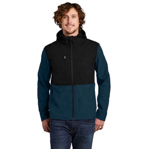Chaqueta Cortavientos de Invierno para Hombre, Transpirable, de Softshell, con Cuello Alto y Cremallera, de Nailon, para Uso Casual al Aire Libre, Precio de Fábrica al por Mayor - Product Image 4