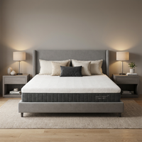 Hypoallergénique Meilleure vente Matelas King Size Royal Zero Pressure Mousse Confort Matelas Hôtel Bonnell Matelas à ressorts