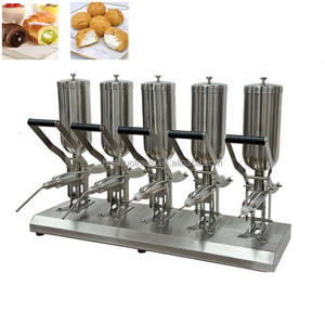 เครื่องบรรจุไส้พัฟไฟฟ้าสแตนเลสเกรดอาหาร |   อุปกรณ์เบเกอรี่ใช้งานง่ายสำหรับบรรจุครีม ความจุ 25 ลิตร - Product Image 2