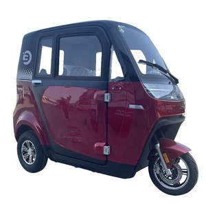 Voiture électrique EV Tricycle à cabine fermée avec toit Facile à conduire <span class=keywords><strong>sans</strong></span> <span class=keywords><strong>permis</strong></span> de conduire - Product Image 2
