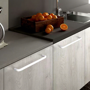 Poignée <span class=keywords><strong>de</strong></span> meuble minimaliste noire, blanche, dorée, pour tiroir, armoire, cuisine, quincaillerie <span class=keywords><strong>de</strong></span> meuble moderne - Product Image 6