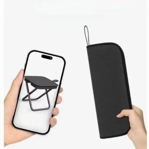 Silla Plegable Portátil de Aluminio para Exteriores, Camping, Pesca, Senderismo, Picnic, Mini Taburete de Almacenamiento - Product Image 6