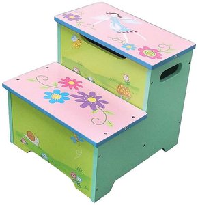OOD-taburete <span class=keywords><strong>de</strong></span> <span class=keywords><strong>dos</strong></span> escalones para niños y adultos, <span class=keywords><strong>escalera</strong></span> <span class=keywords><strong>de</strong></span> <span class=keywords><strong>madera</strong></span> <span class=keywords><strong>de</strong></span> 2 escalones para usar en la cocina, el baño o cualquier otro lugar - Product Image 2