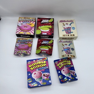 3.5G <strong>Cereal</strong> Paper <strong>Box</strong> Custom Printed Holographic die cut special shaped Packaging Display Paper <strong>Box</strong> for 3.5G Mylar Bag with <strong>Box</strong> - Product Image 4