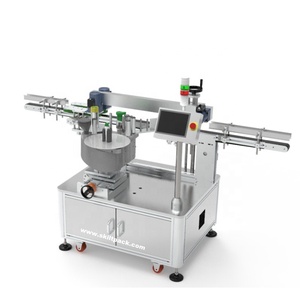 Étiqueteuse pneumatique automatique d'inviolabilité d'autocollant de SKILT pour la boîte en plastique carrée - Product Image 2