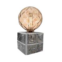 Lampe nordique moderne en ciment Lampes de table en marbre Décoration intérieure Lampe de chevet Design moderne dans la chambre à coucher