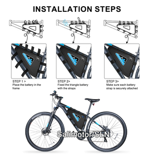 <span class=keywords><strong>Kit</strong></span> de Conversión de <span class=keywords><strong>Bicicleta</strong></span> Eléctrica con Motor sin Escobillas de Alta Potencia de 48V 52V 60V 72V 1000-2000W, Batería de Litio y Accesorios - Product Image 5