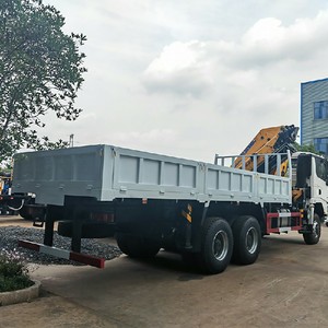 Shacman X3000 Truck Mounted Folding Boom Crane Hydraulic Arm Knuckle Boom Crane Truck for Sale - Product Image 3