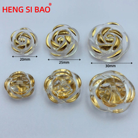 Botones de Acrílico con Pétalos de Rosa para Tapicería, Decoración de Cabeceras de Sofá y Paredes Decorativas, Venta al Por Mayor de Fábrica