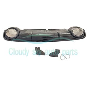 Diffusore Posteriore Stile RS6 con Terminale di Scarico Non-Sline per <span class=keywords><strong>A6</strong></span> S6 C6 2005-<span class=keywords><strong>2011</strong></span> - Product Image 2