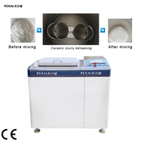 Mélangeur défoamer planétaire à vide 5L TXJ TN-60 PLC pour poudre céramique haute viscosité, éliminant les bulles