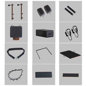 Cama de Pilates con Sistema de Resortes Ajustables, Reformer de Pilates en Color Nogal con Torre para Clases Privadas y Grupales - Product Image 2