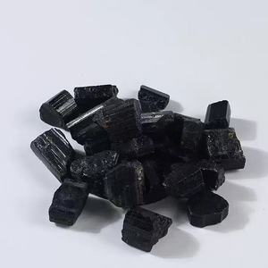 หินคริสตัลทัวร์มาลีนธรรมชาติหยาบสีดำหินดิบบำบัดสำหรับตกแต่งบ้านงานฝีมือคริสตัลอื่นๆ - Product Image 3