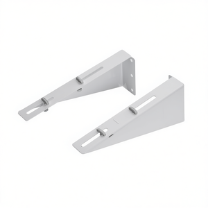 Soportes fijos blancos de 36,7 cm de longitud para barras de apoyo - Product Image 2