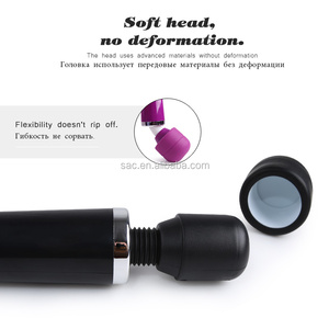 Socknove Super potente grande elettrico in Silicone con testa G Spot masturbatore massaggiatore giocattoli sessuali bacchetta vibratori per femmina - Product Image 4